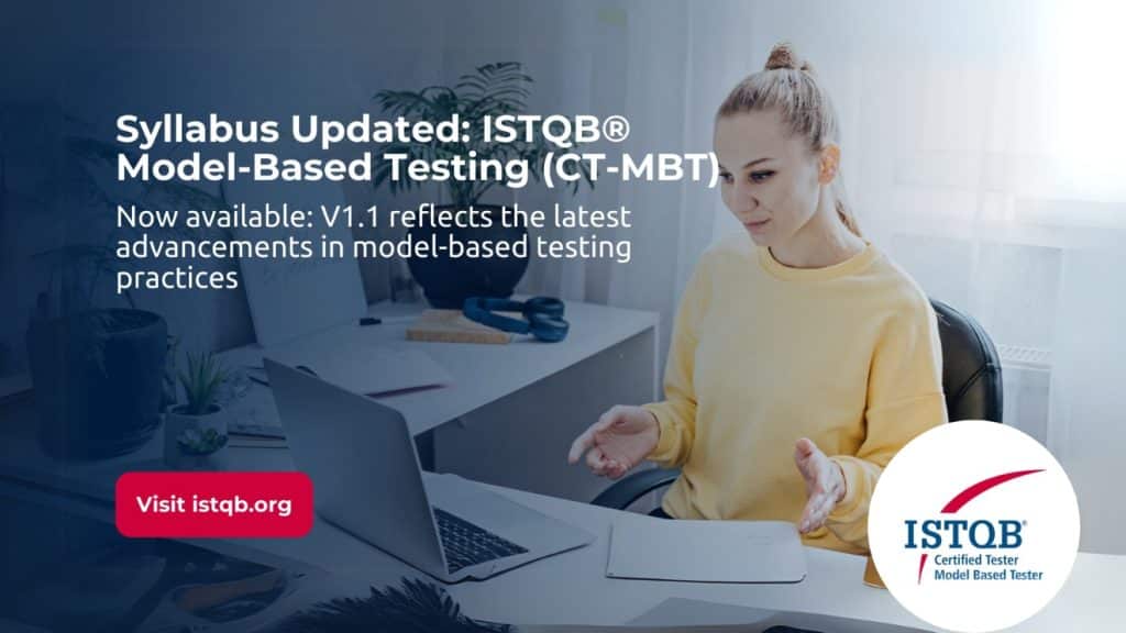 Press Release Certified Tester Model Based Testing v1.1 now available