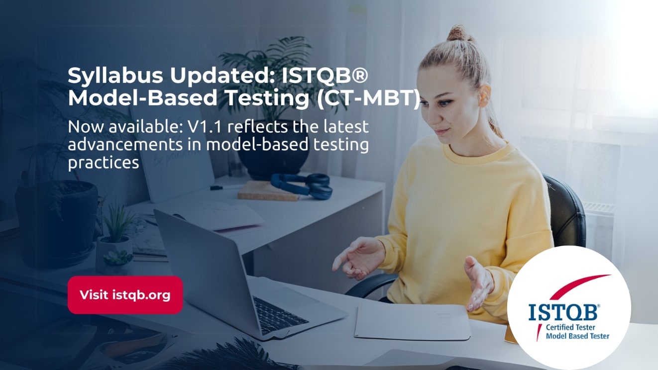 Press Release Certified Tester Model Based Testing v1.1 now available